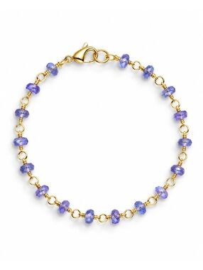 Faceted Tanzanite Bracelet